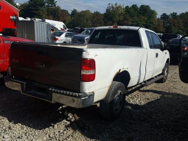 1FTVX14564NB69185 - 2004 FORD F150 WHITE photo 4