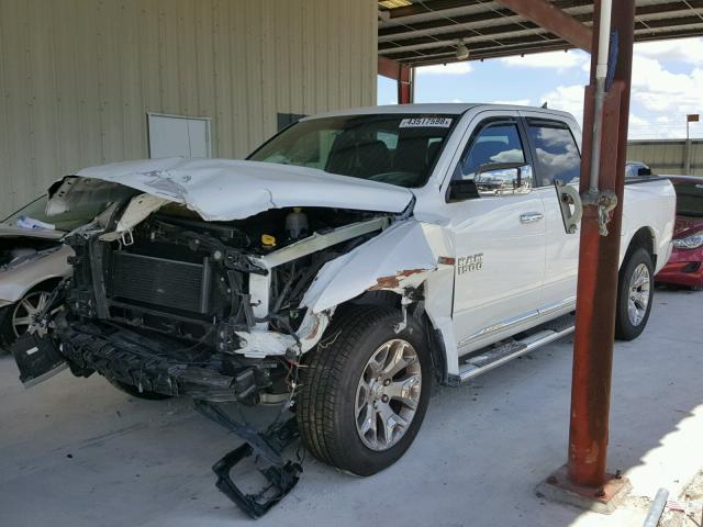 1C6RR7PM1GS138120 - 2016 RAM 1500 LONGH WHITE photo 2