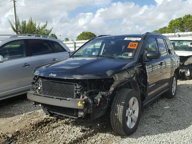 1C4NJDBB9GD718769 - 2016 JEEP COMPASS SP BLACK photo 2