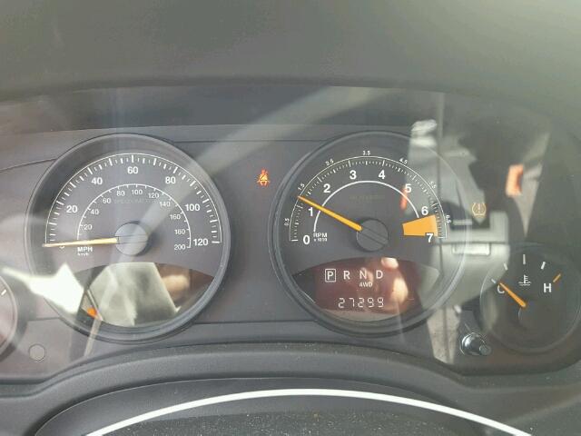 1C4NJDBB9GD718769 - 2016 JEEP COMPASS SP შავი ფოტო 8