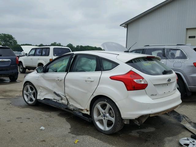 1FAHP3N26CL127192 - 2012 FORD FOCUS TITA WHITE photo 3