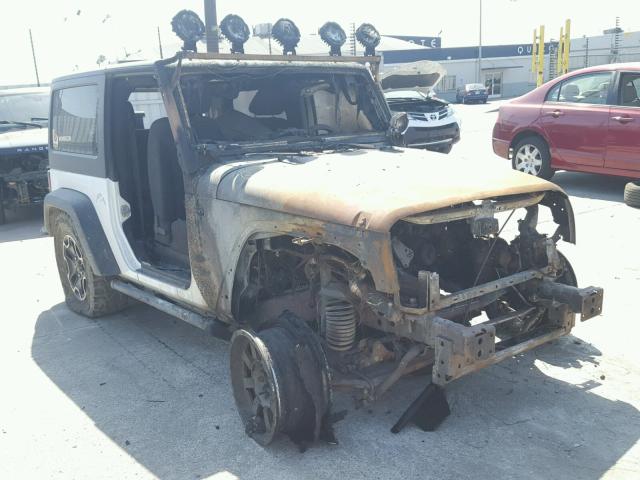 1C4AJWAG1DL627620 - 2013 JEEP WRANGLER S WHITE photo 1