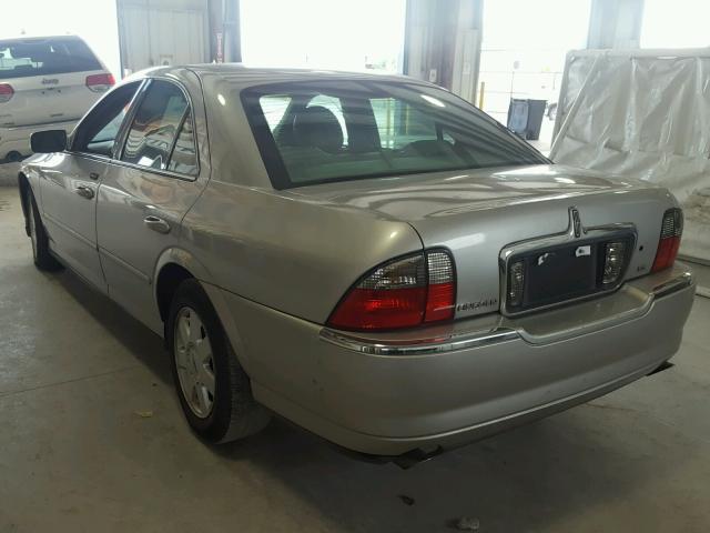 1LNHM86S44Y635949 - 2004 LINCOLN LS ვერცხლისფერი ფოტო 3