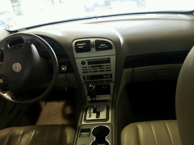 1LNHM86S44Y635949 - 2004 LINCOLN LS ვერცხლისფერი ფოტო 9