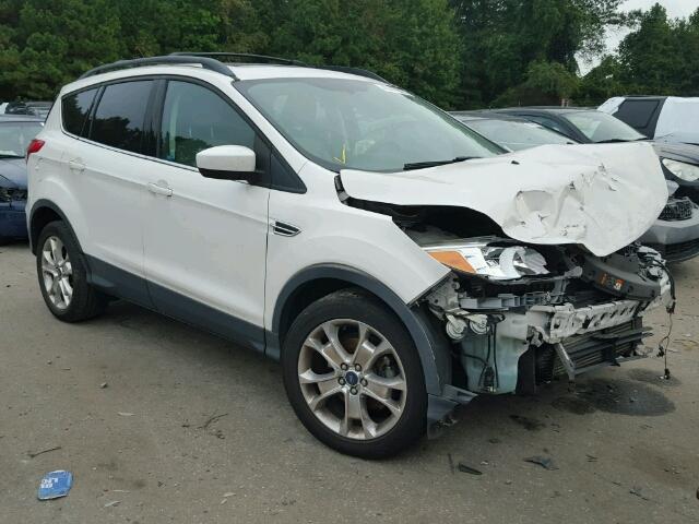 1FMCU0GX1DUA16075 - 2013 FORD ESCAPE SE WHITE photo 1