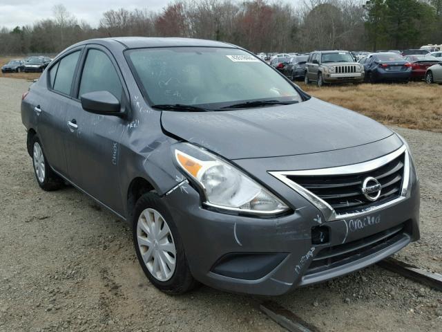 3N1CN7AP9GL844251 - 2016 NISSAN VERSA S CHARCOAL photo 1