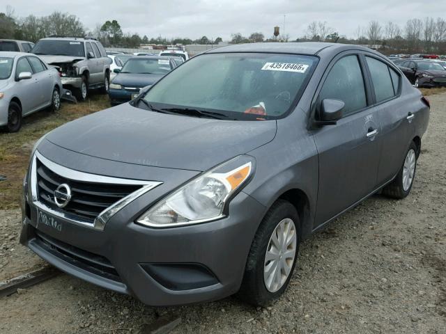 3N1CN7AP9GL844251 - 2016 NISSAN VERSA S CHARCOAL photo 2