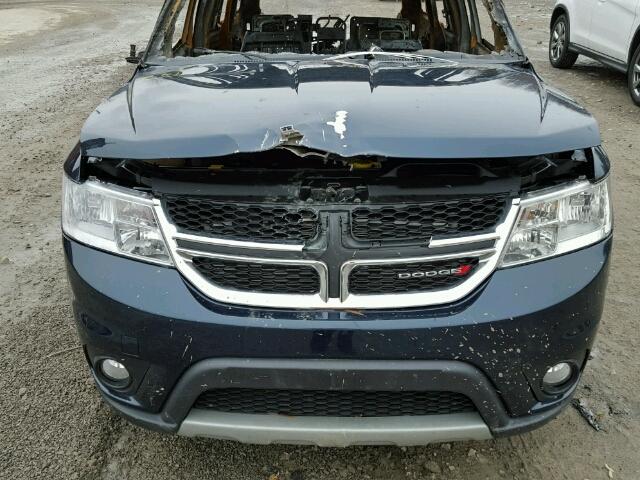 3C4PDCBG2FT546714 - 2015 DODGE JOURNEY SX BLUE photo 9