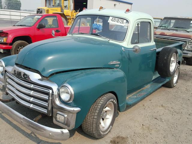 10224PZ7133 - 1954 GMC PICKUP GREEN photo 2