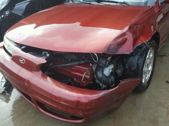 1G3NF52E11C205868 - 2001 OLDSMOBILE ALERO GLS 勃艮第红 照片 9