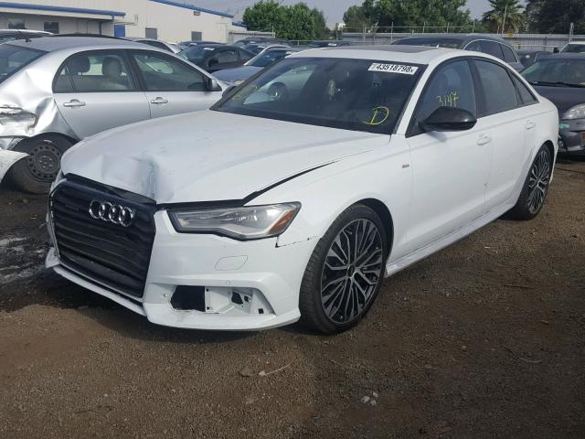 WAUF8AFC3JN058793 - 2018 AUDI A6 PREMIUM WHITE photo 2