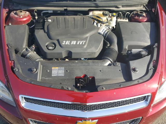 1G1ZJ577X8F169481 - 2008 CHEVROLET MALIBU 2LT RED photo 7