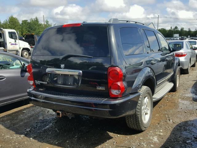 1D4HB58276F157243 - 2006 DODGE DURANGO LI BLACK photo 4