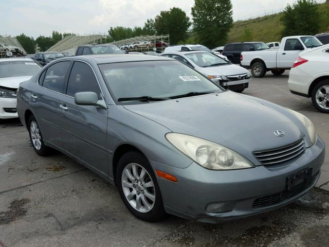 JTHBA30GX45007310 - 2004 LEXUS ES 330 GREEN photo 1