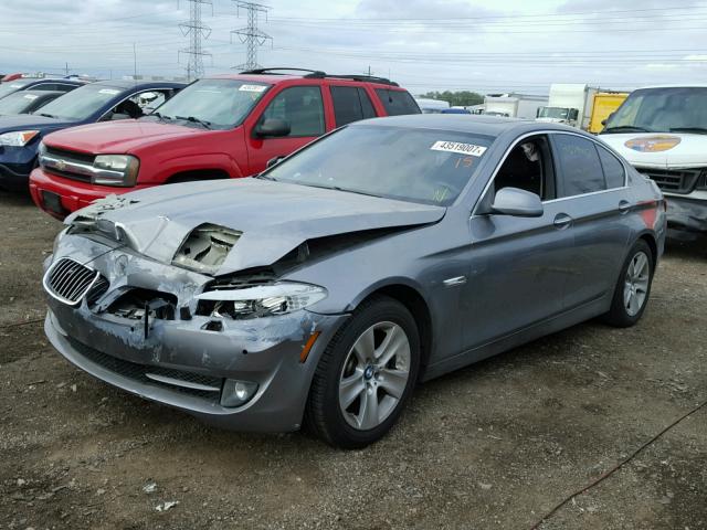 WBAXG5C58CDX03502 - 2012 BMW 528 I GRAY photo 2