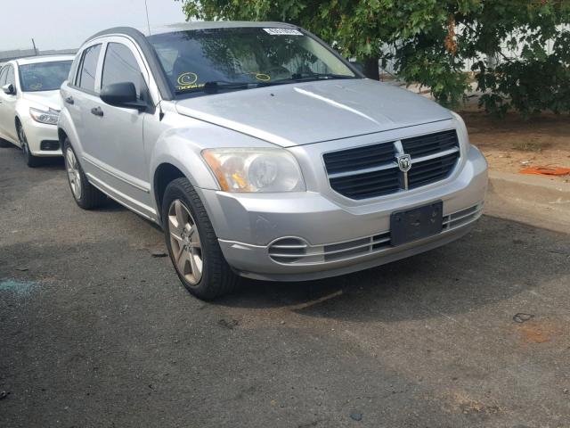 1B3HB48B77D575954 - 2007 DODGE CALIBER SX SILVER photo 1