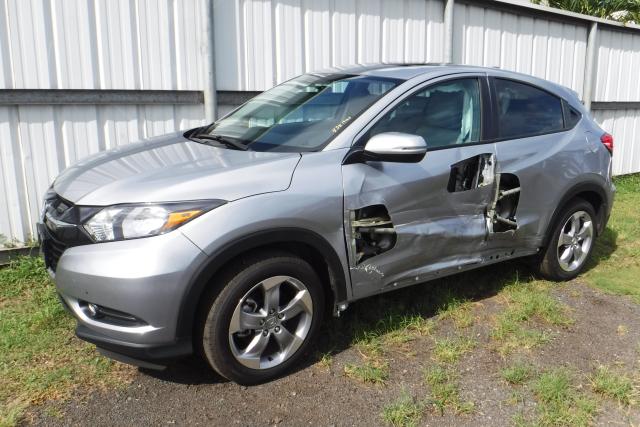 3CZRU5H58HM710971 - 2017 HONDA HR-V EX SILVER photo 2