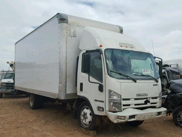 54DC4W1B3ES800383 - 2014 ISUZU NPR HD WHITE photo 1