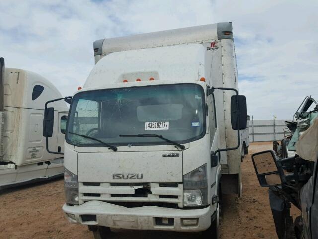 54DC4W1B3ES800383 - 2014 ISUZU NPR HD WHITE photo 2