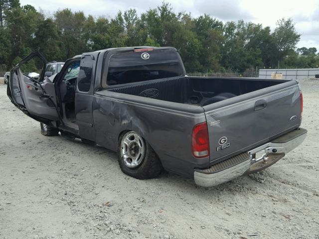 1FTRX17W42NB39024 - 2002 FORD F150 GRAY photo 3