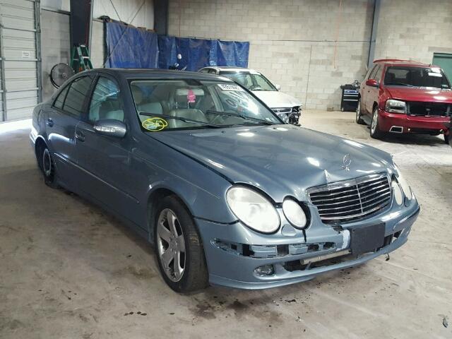 WDBUF87J16X187552 - 2006 MERCEDES-BENZ E 350 4MAT BLUE photo 1