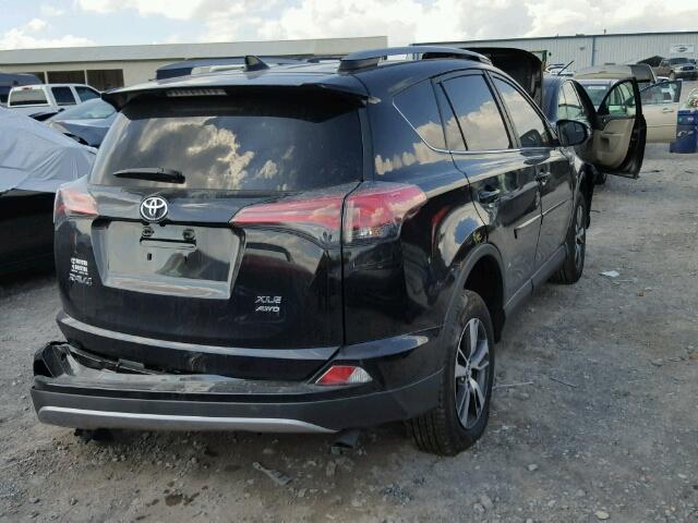 2T3RFREV3HW562173 - 2017 TOYOTA RAV4 XLE BLACK photo 4