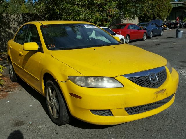 1YVFP80C935M22302 - 2003 MAZDA 6 I YELLOW photo 1