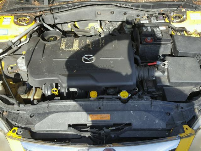 1YVFP80C935M22302 - 2003 MAZDA 6 I YELLOW photo 7