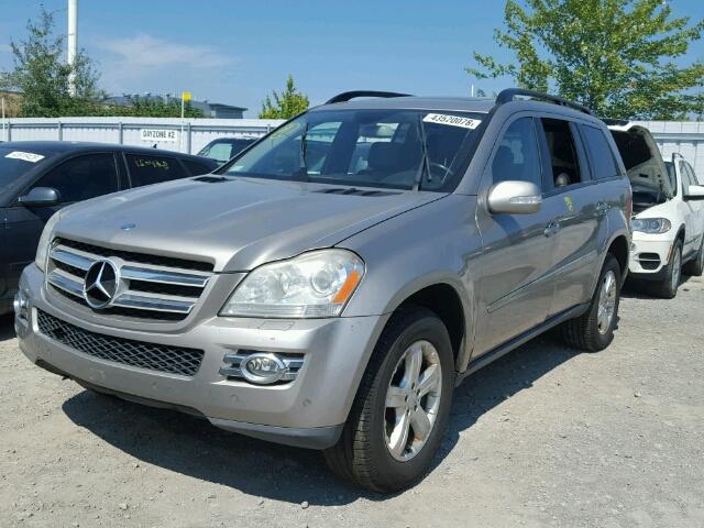 4JGBF71E47A179492 - 2007 MERCEDES-BENZ GL 450 4MA SILVER photo 2