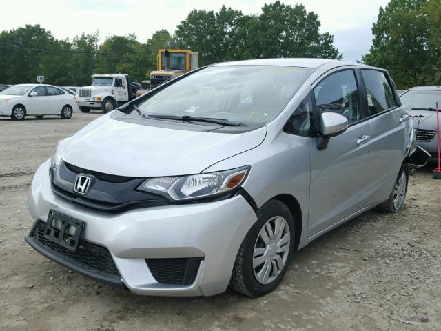 JHMGK5H56GX027841 - 2016 HONDA FIT LX Gümüş fotoğraf 2