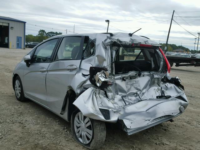 JHMGK5H56GX027841 - 2016 HONDA FIT LX SILVER photo 3