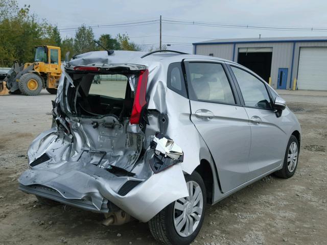 JHMGK5H56GX027841 - 2016 HONDA FIT LX Gümüş fotoğraf 4