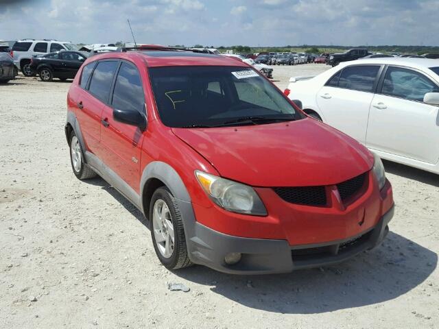 5Y2SL62863Z411912 - 2003 PONTIAC VIBE RED photo 1