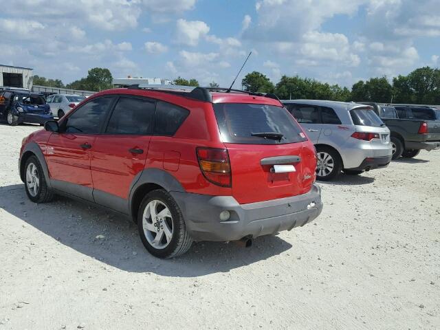 5Y2SL62863Z411912 - 2003 PONTIAC VIBE RED photo 3