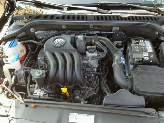 3VW1K7AJ9CM351857 - 2012 VOLKSWAGEN JETTA BASE Սև լուսանկար 7