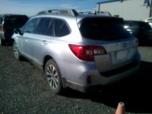 4S4BSALC4G3257973 - 2016 SUBARU OUTBACK 2. SILVER photo 3