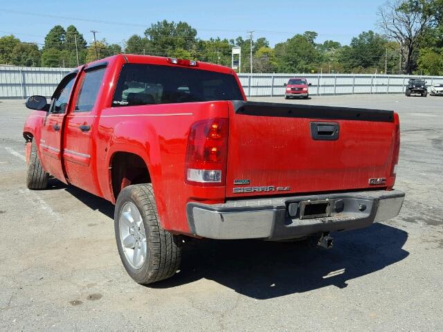 3GTP1VE03CG107190 - 2012 GMC SIERRA C15 RED photo 3