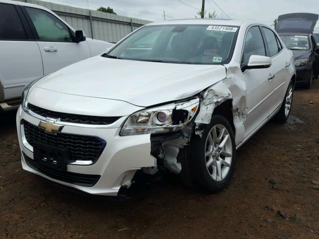 1G11C5SL5FF119273 - 2015 CHEVROLET MALIBU 1LT თეთრი ფოტო 2