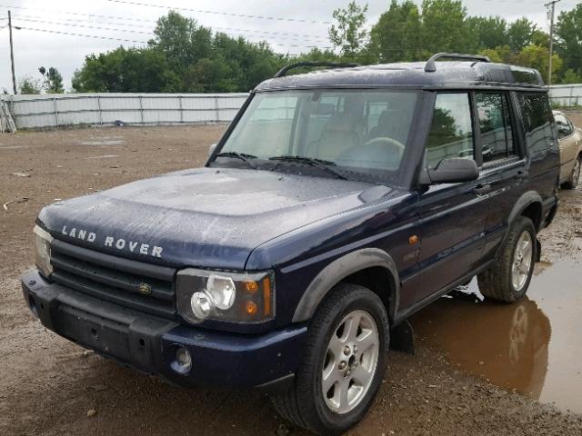 SALTR16433A808935 - 2003 LAND ROVER DISCOVERY BLUE photo 2