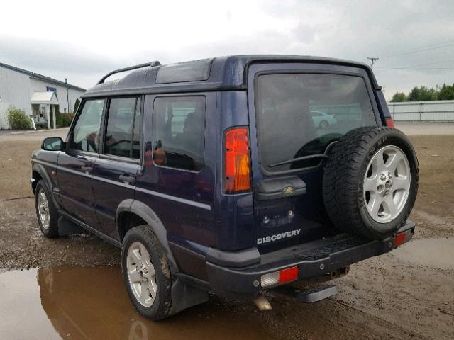 SALTR16433A808935 - 2003 LAND ROVER DISCOVERY BLUE photo 3