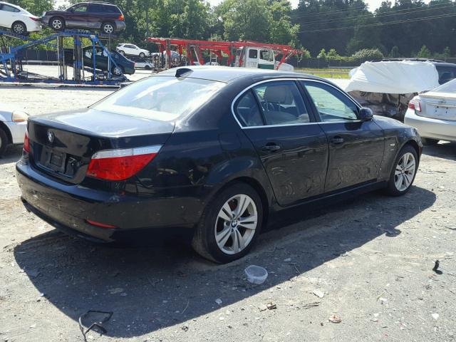 WBANV13569C153608 - 2009 BMW 528 XI BLACK photo 4