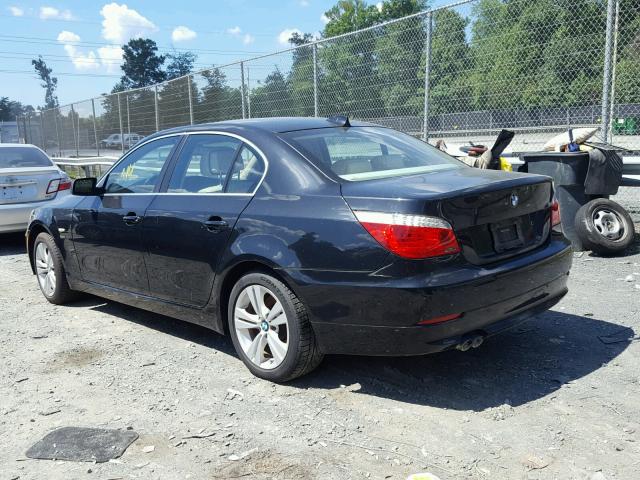 WBANV13569C153608 - 2009 BMW 528 XI BLACK photo 9