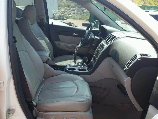 1GKKVSED8CJ112453 - 2012 GMC ACADIA SLT 白色 照片 5