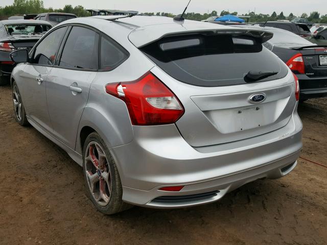 1FADP3L98DL215385 - 2013 FORD FOCUS ST SILVER photo 3