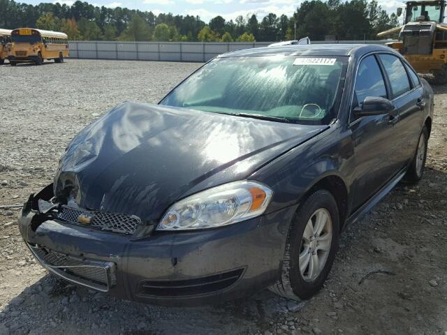 2G1WF5E33D1223449 - 2013 CHEVROLET IMPALA LS GRAY photo 2