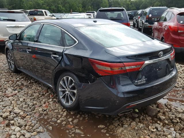 4T1BK1EB1GU216926 - 2016 TOYOTA AVALON XLE GRAY photo 3