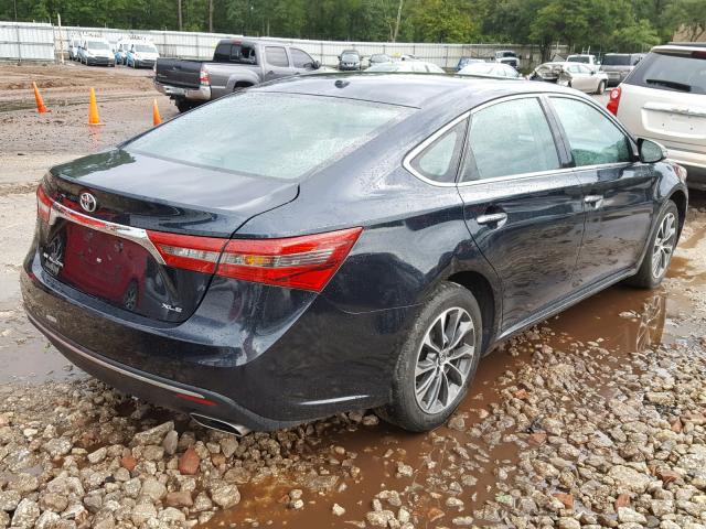 4T1BK1EB1GU216926 - 2016 TOYOTA AVALON XLE GRAY photo 4