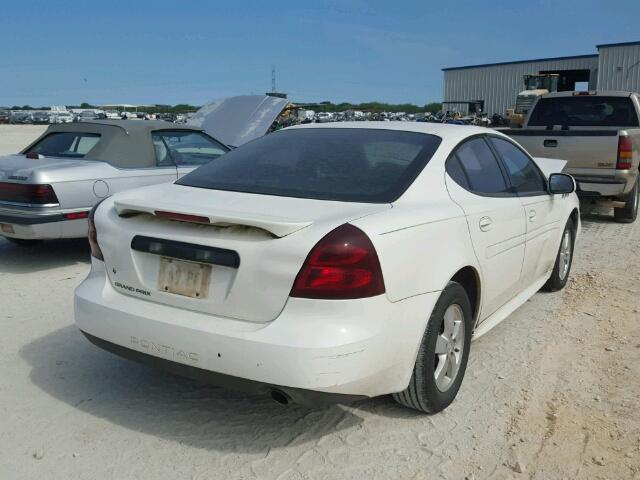 2G2WP552371115241 - 2007 PONTIAC GRAND PRIX WHITE photo 4