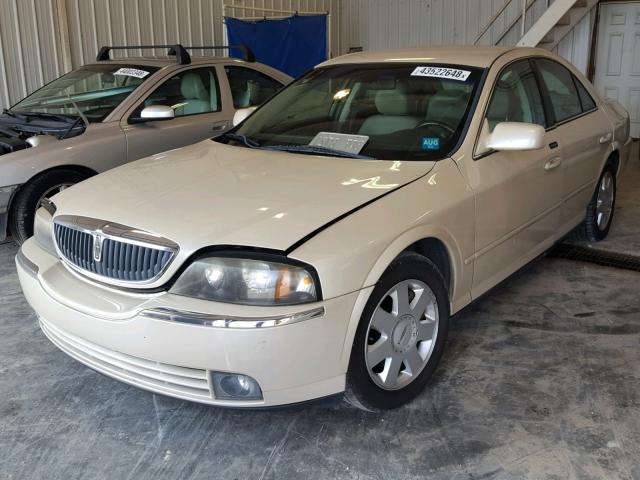 1LNHM86S53Y662138 - 2003 LINCOLN LS ბეჟი ფოტო 2
