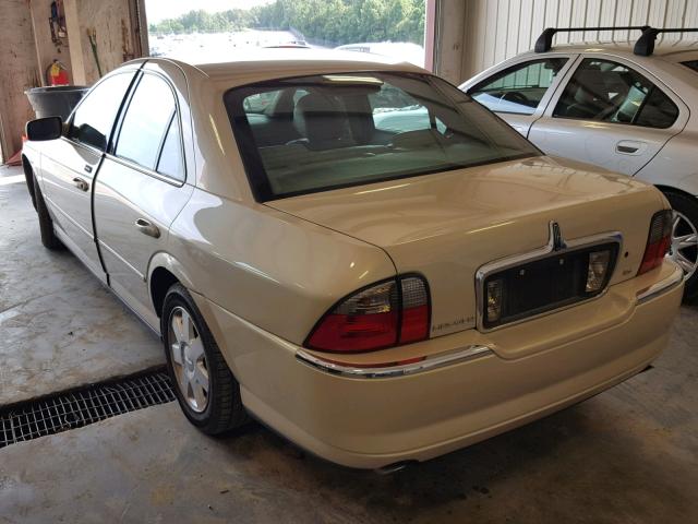 1LNHM86S53Y662138 - 2003 LINCOLN LS ბეჟი ფოტო 3